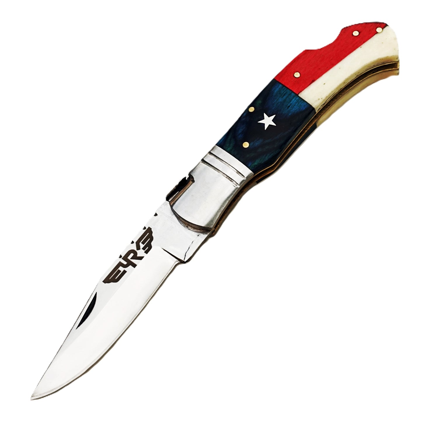 Ruddock Bros - The Lone Star Folding Knife - Stainless Steel