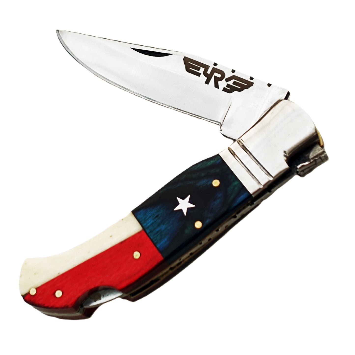 Ruddock Bros - The Lone Star Folding Knife - Stainless Steel