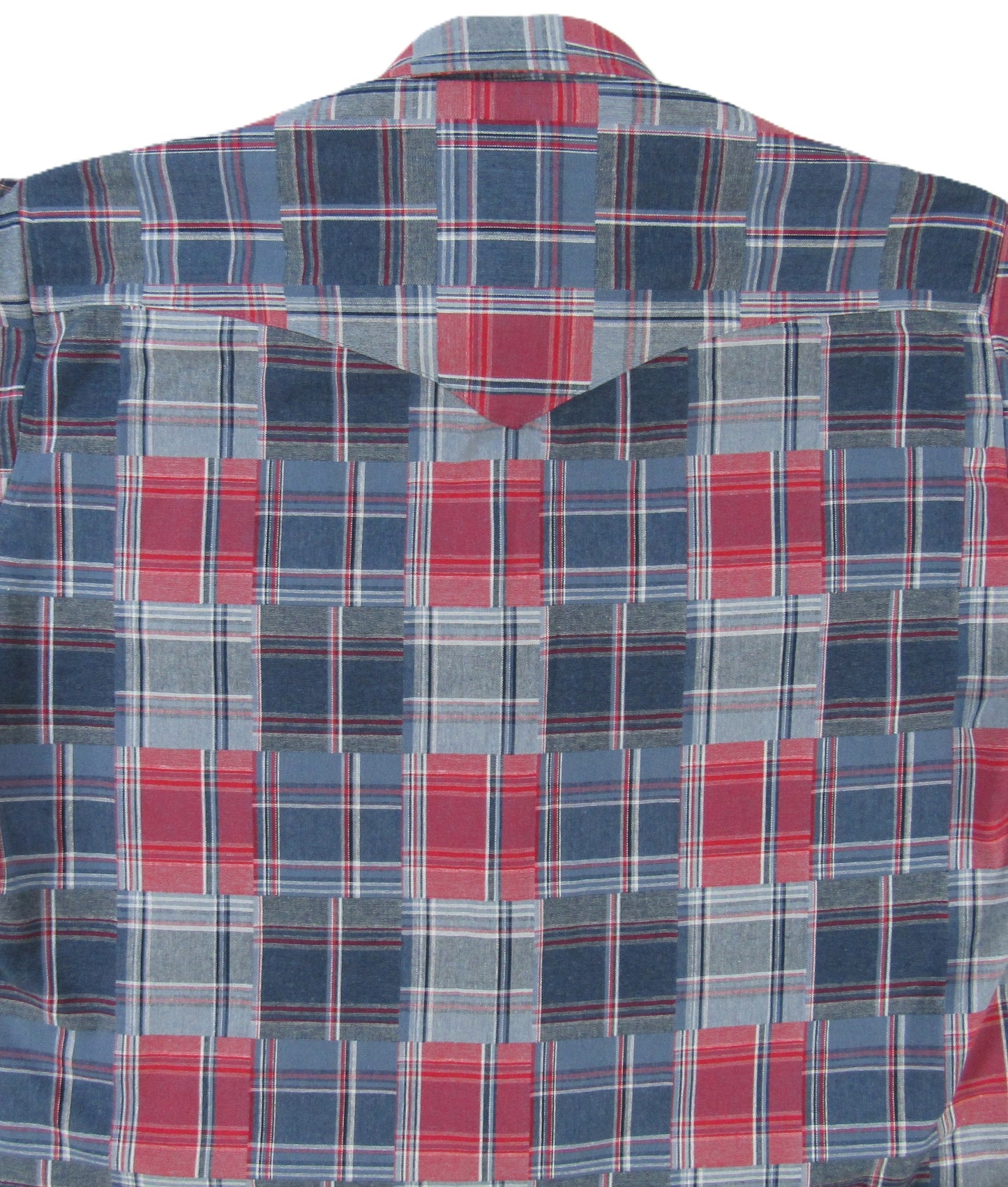 Flying R Ranchwear - Patchwork Plaid - Long Sleeve - Snaps