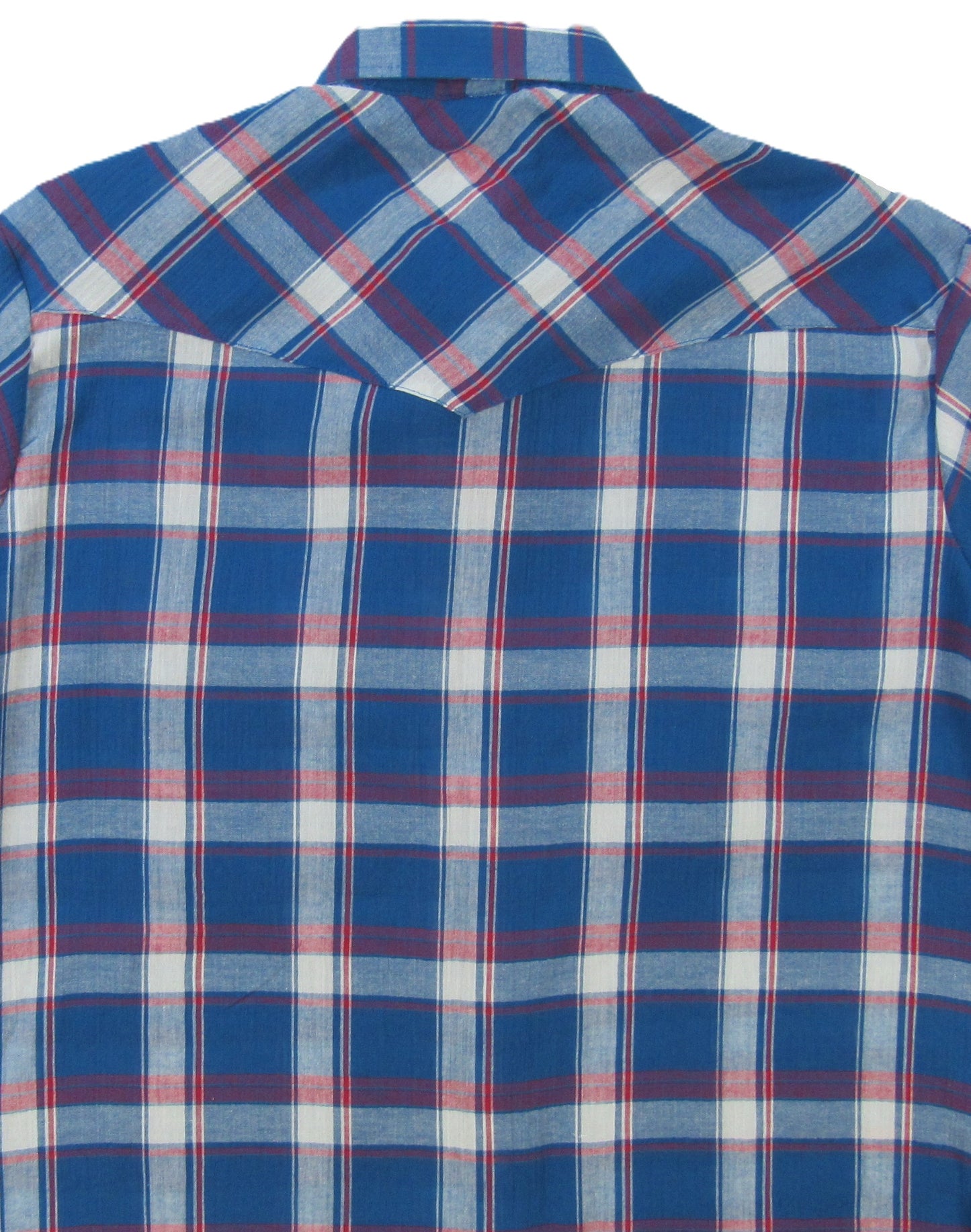 Flying R Ranchwear - Feather Plaids - Americana Blue - Long Sleeve - NEW FIT - PRE-ORDER 10.25 Delivery
