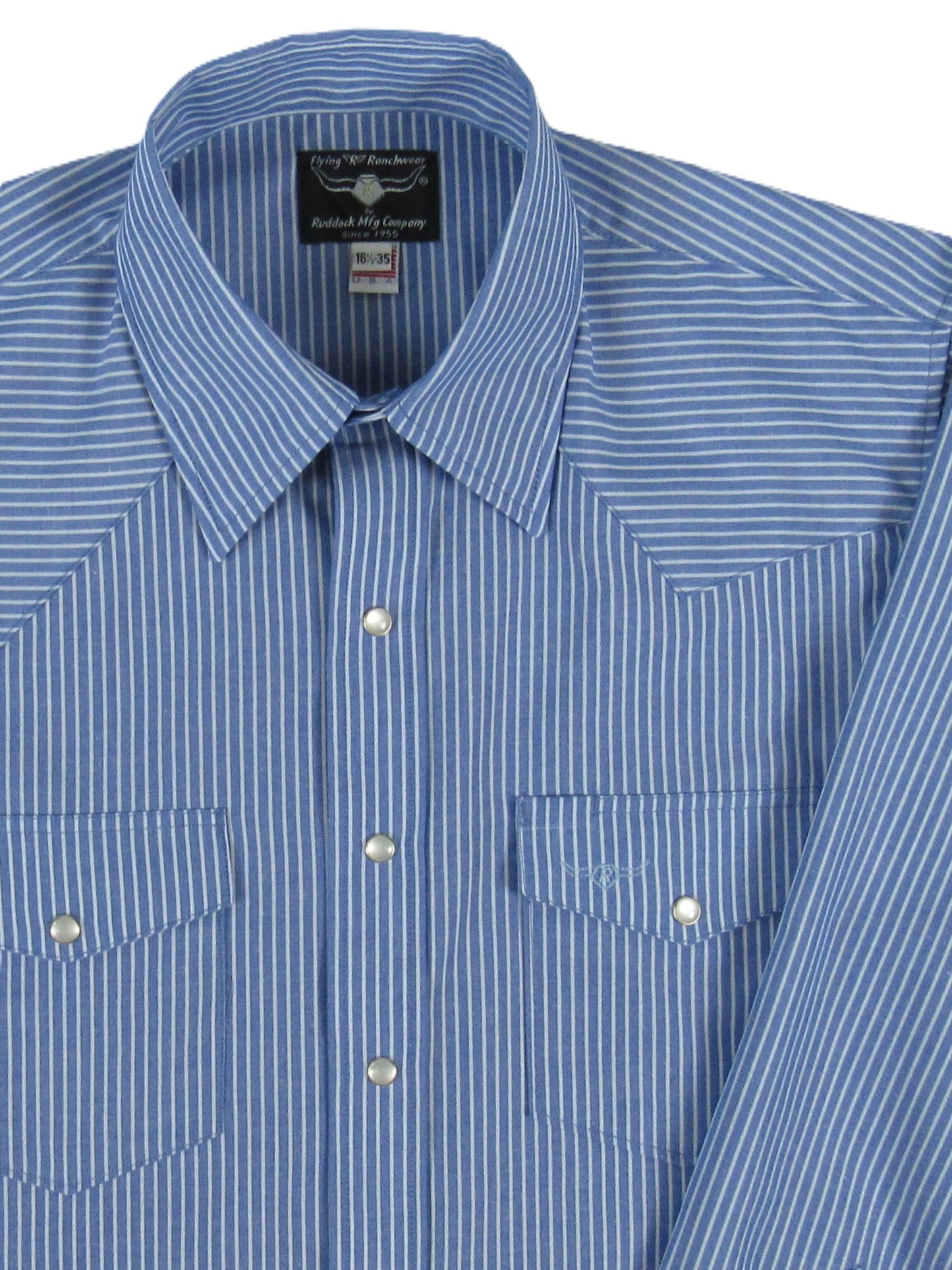 Flying R Ranchwear - Cheyenne Stripe - Long Sleeve - Snaps - Classic Fit