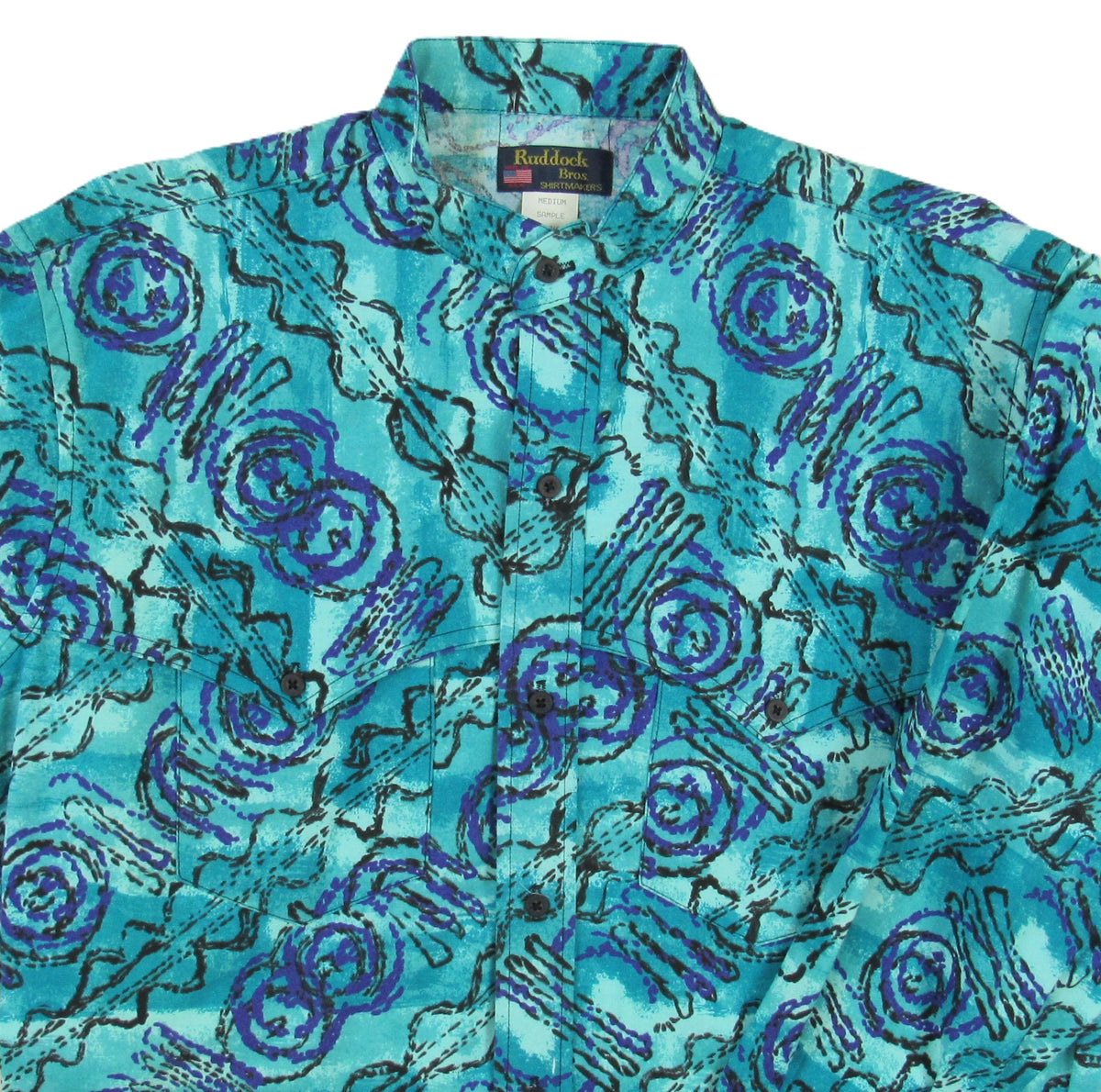 Ruddock Bros. - Retro 90's Cape Yoke Print Shirts - Pick your style - Long Sleeve