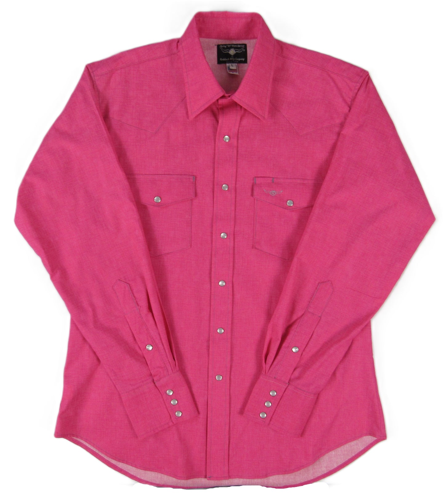 Flying R Ranchwear - Cantina Collection - Fuchsia - Long Sleeve - Classic Fit
