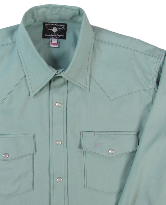 Flying R Ranchwear - Cantina Collection - Sage - Long Sleeve - Classic Fit