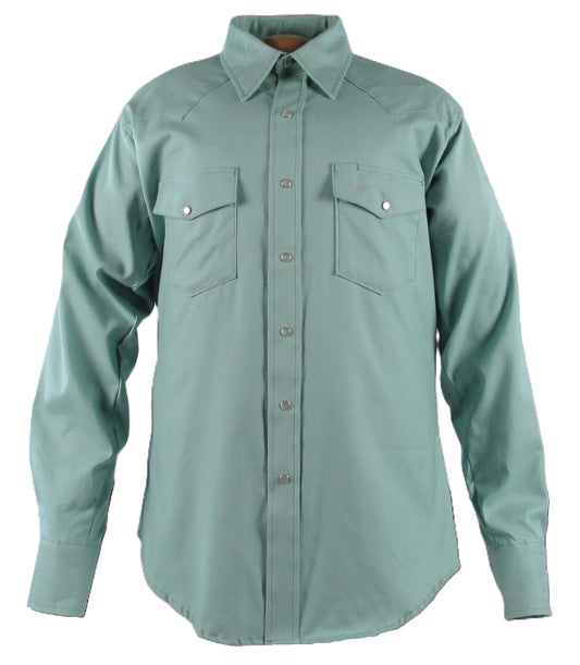 Flying R Ranchwear - Cantina Collection - Sage - Long Sleeve - Classic Fit