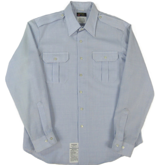 Clearance - US Air Force Shirt Lt. Blue 1581 Dress Shirt Uniform LS & SS - 37 Sizes - Fabric Defects