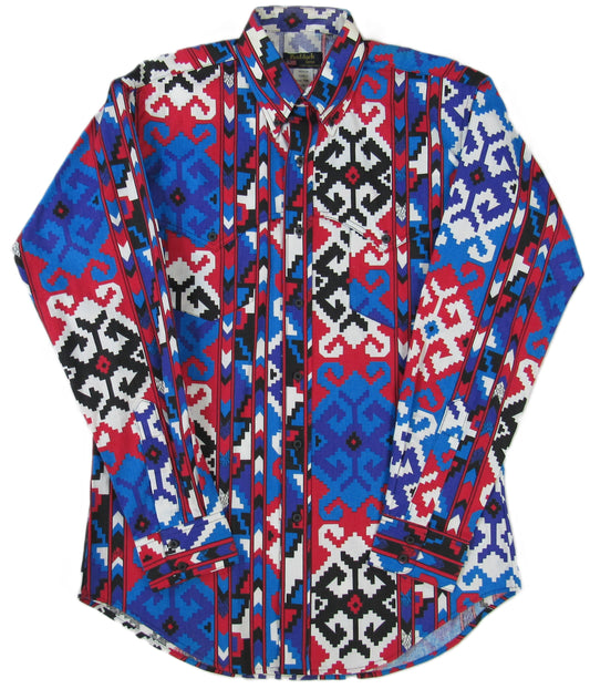 Ruddock Bros. - Retro 90's Cape Yoke Print Shirts - Pick your style - Long Sleeve