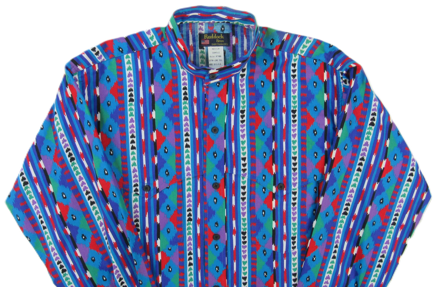 Ruddock Bros. - Retro 90's Cape Yoke Print Shirts - Pick your style - Long Sleeve