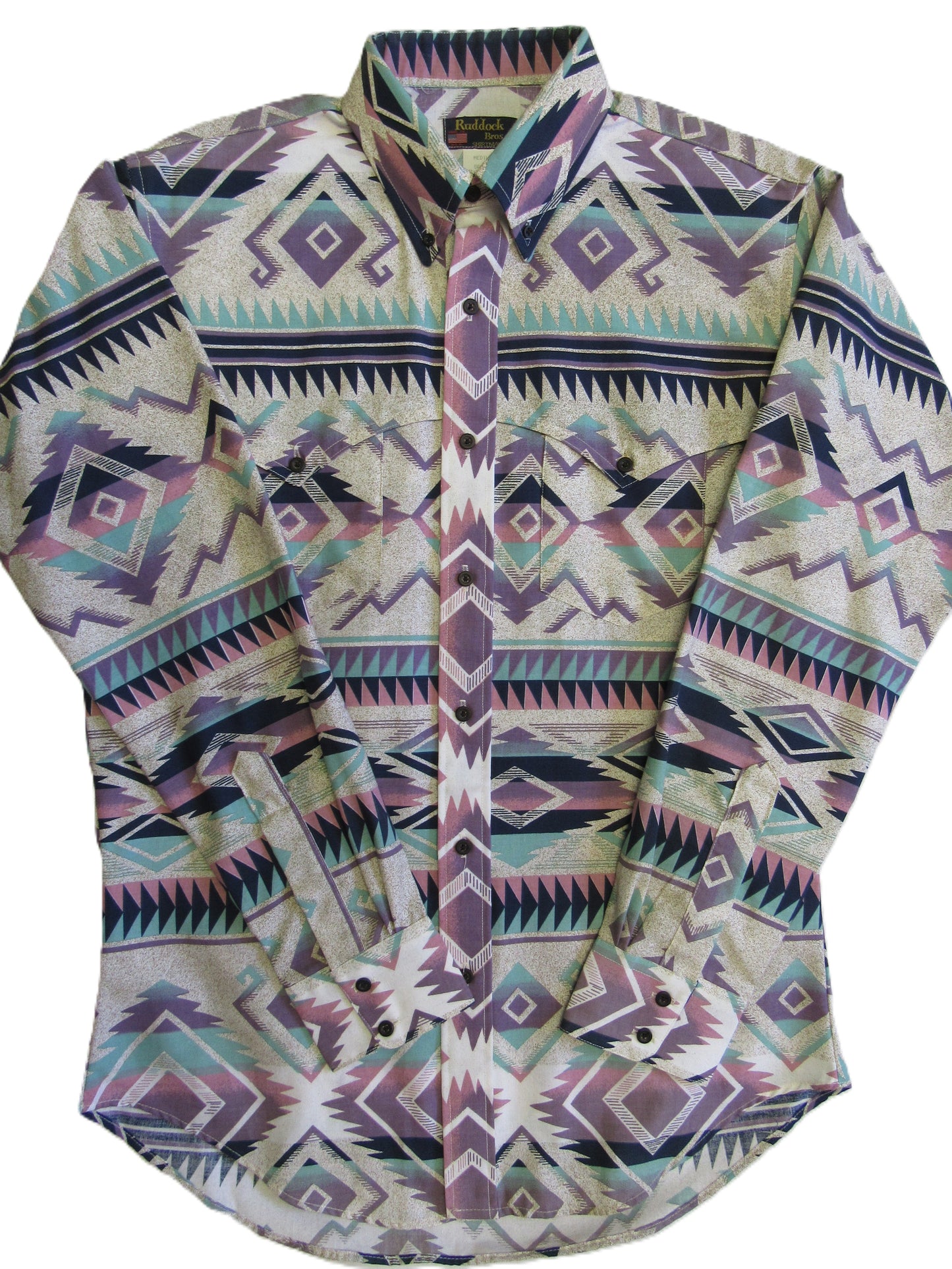 Ruddock Bros. - Vintage Cape Yoke Print Shirts - Pick your style - Long Sleeve