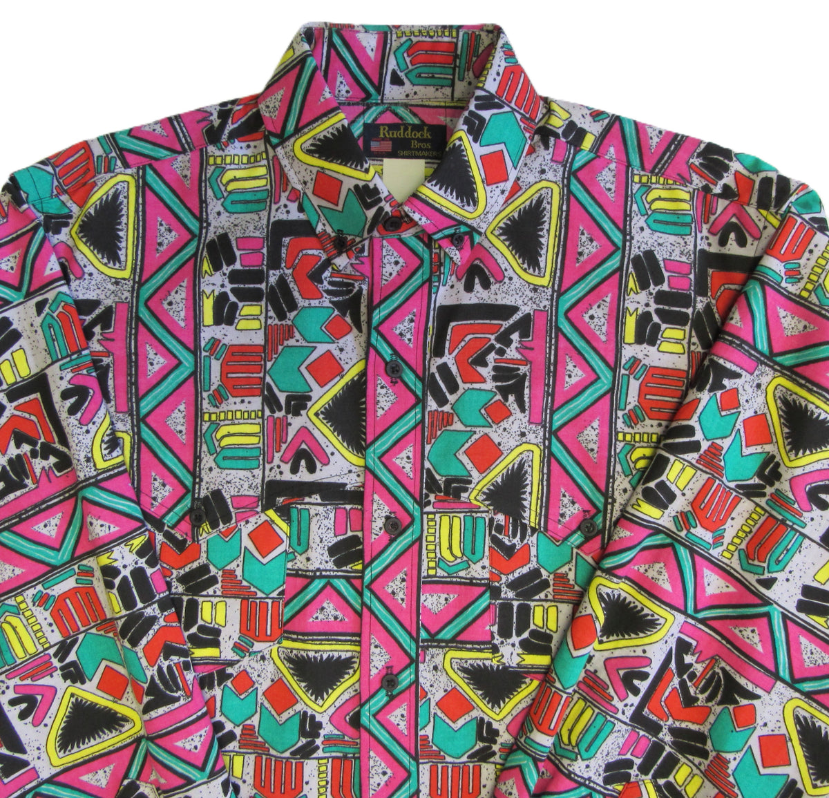 Ruddock Bros. - Retro 90's Cape Yoke Print Shirts - Pick your style - Long Sleeve
