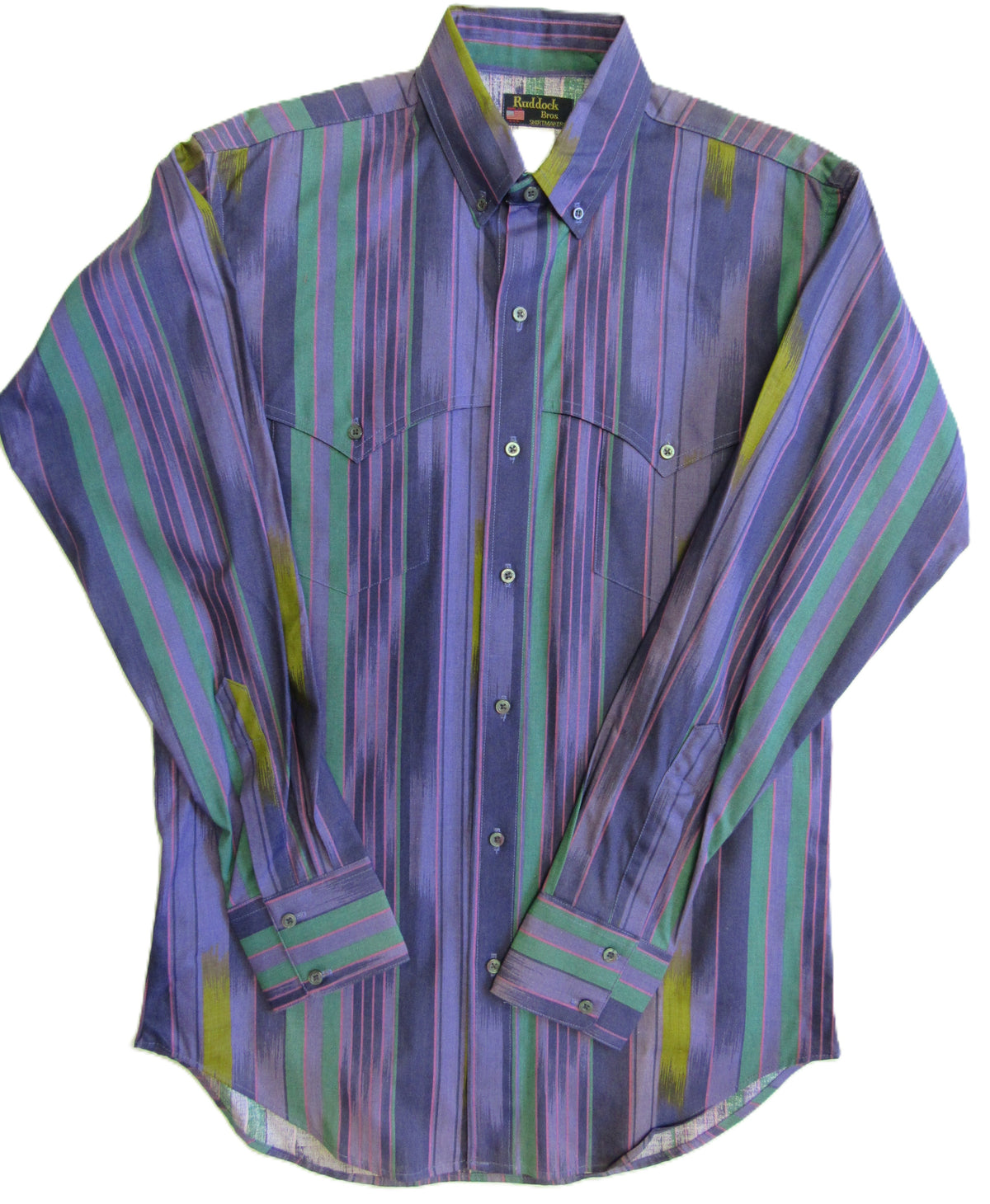 Ruddock Bros. - Retro 90's Cape Yoke Print Shirts - Pick your style - Long Sleeve