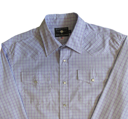 Clearance - Sheridan Plaid - Purple/White - Classic Fit