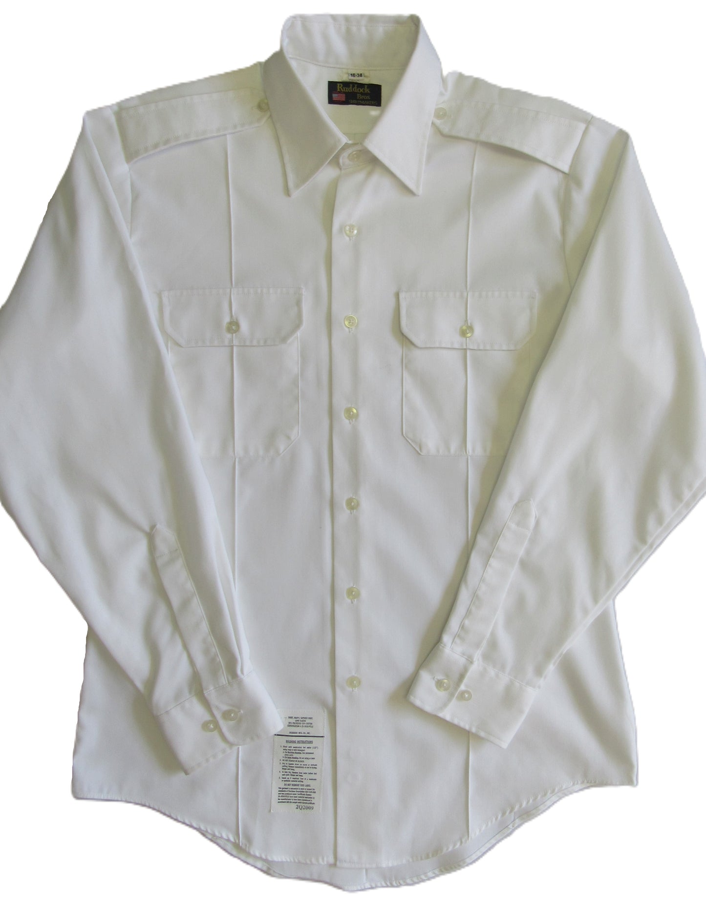 Ruddock Bros. - US Army White Shirt ASU Army Service Uniform LS & SS