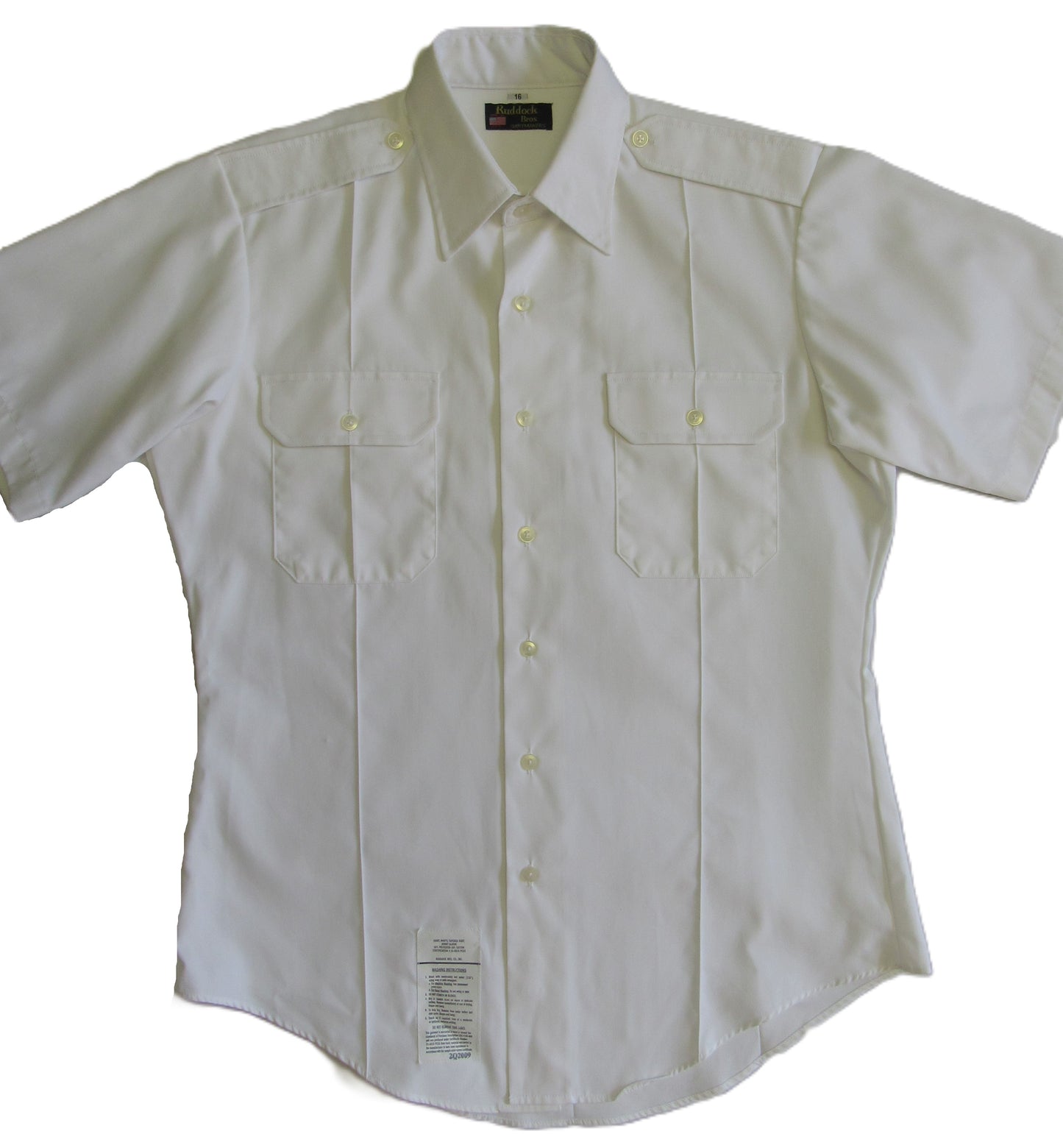 Ruddock Bros. - US Army White Shirt ASU Army Service Uniform LS & SS