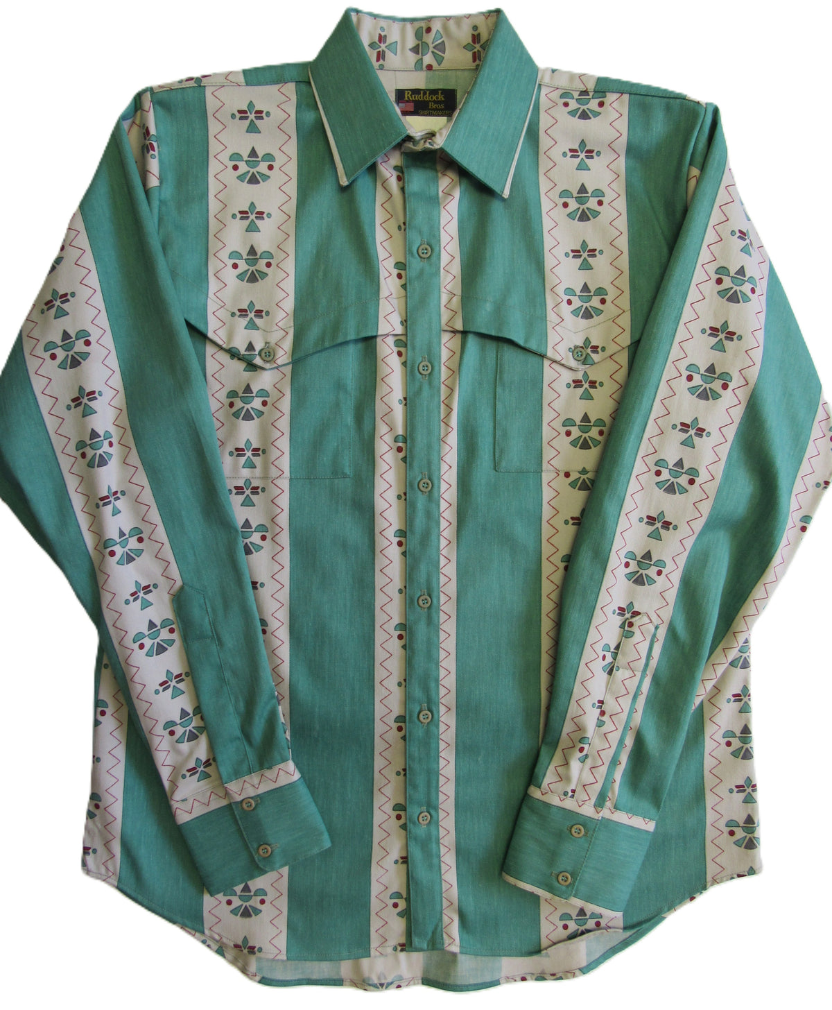 Ruddock Bros. - Retro 90's Cape Yoke Print Shirts - Pick your style - Long Sleeve