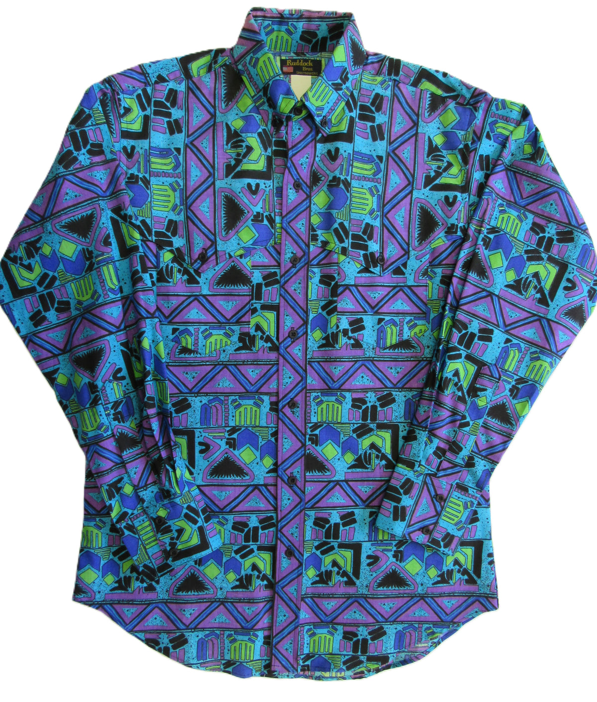 Ruddock Bros. - Retro 90's Cape Yoke Print Shirts - Pick your style - Long Sleeve