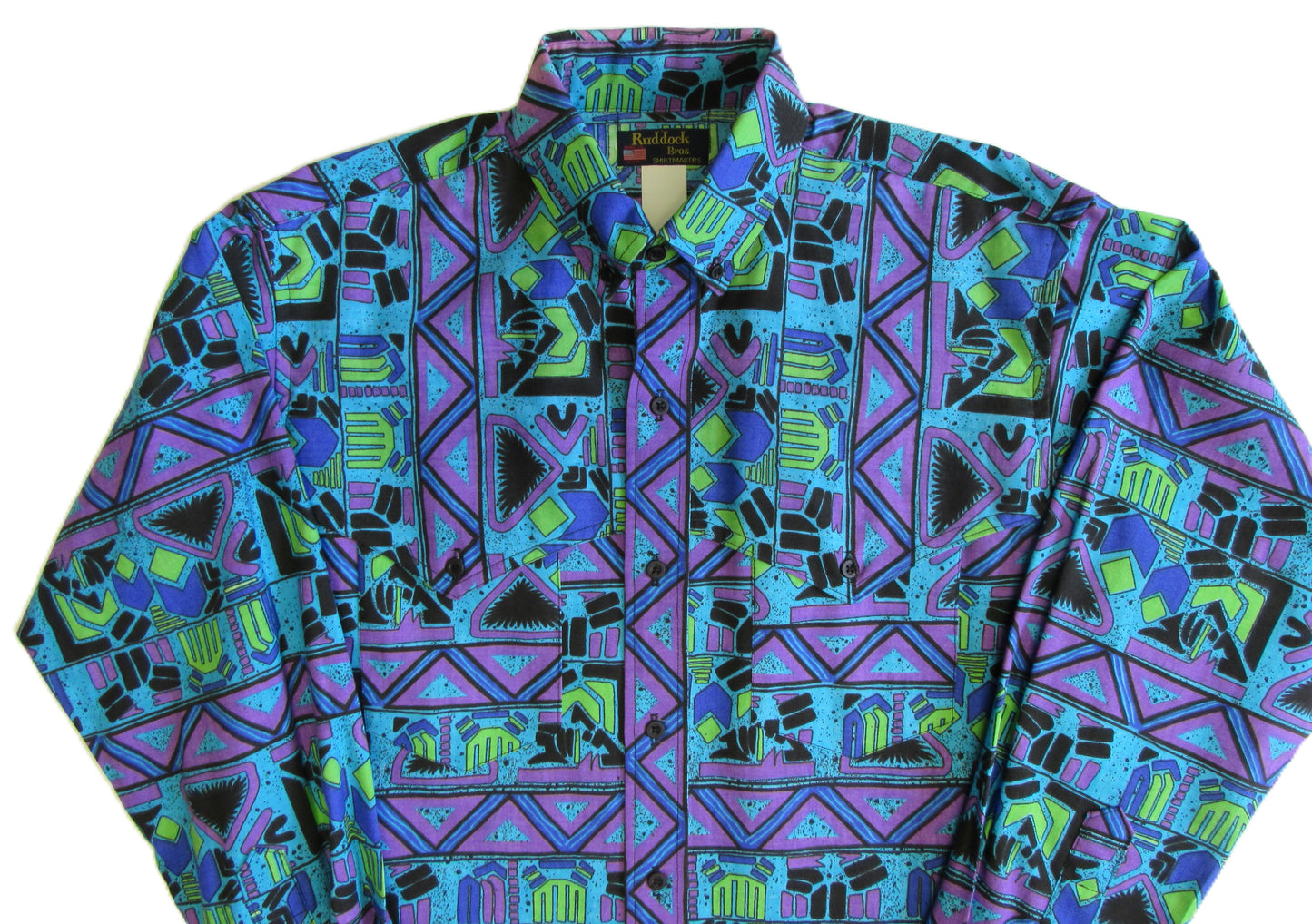 Ruddock Bros. - Retro 90's Cape Yoke Print Shirts - Pick your style - Long Sleeve