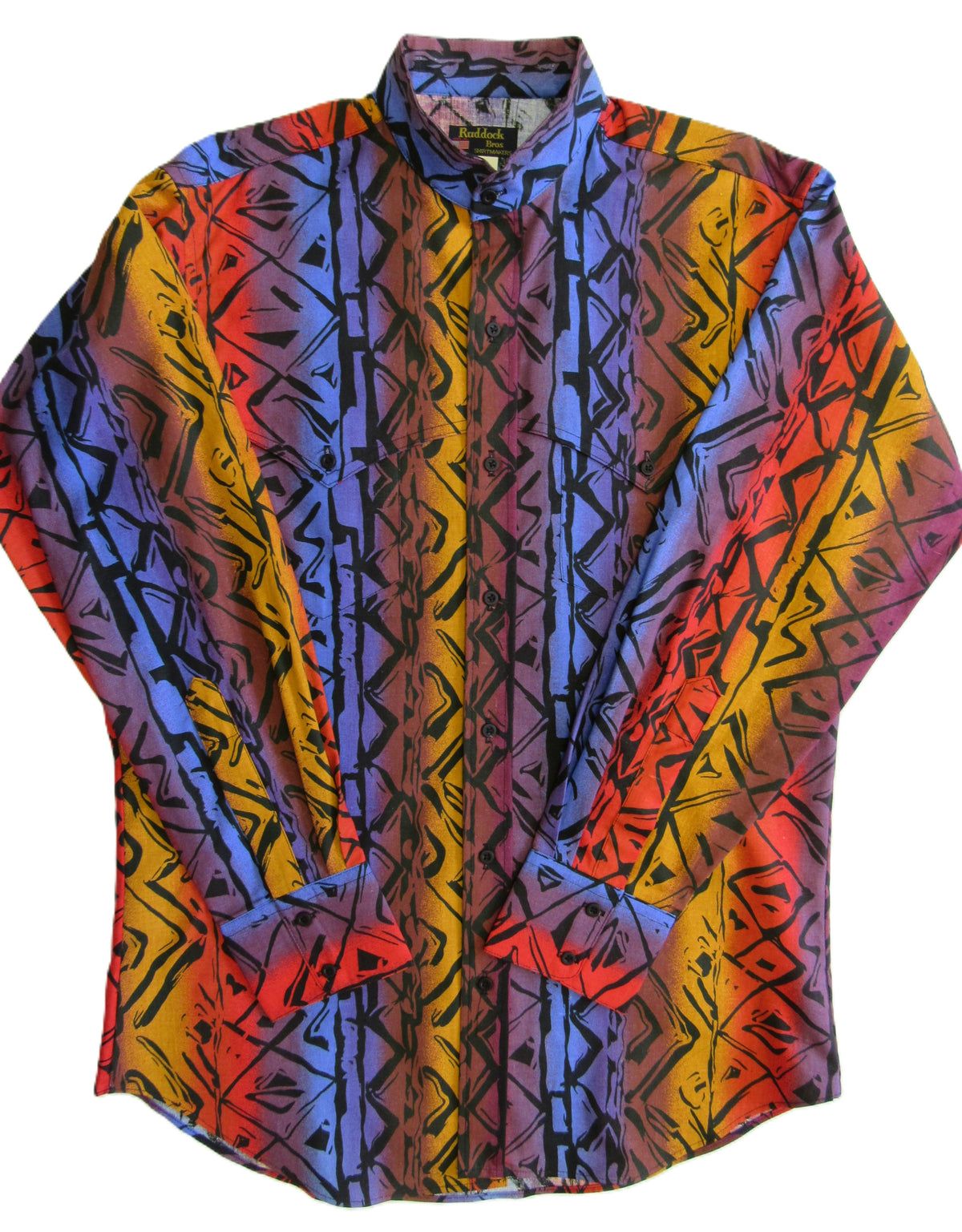Ruddock Bros. - Retro 90's Cape Yoke Print Shirts - Pick your style - Long Sleeve