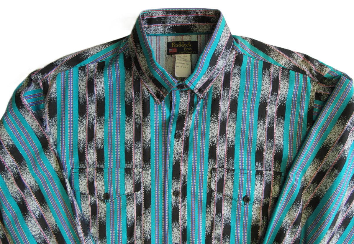 Ruddock Bros. - Retro 90's Print Shirts - Pick your style - Long Sleeve