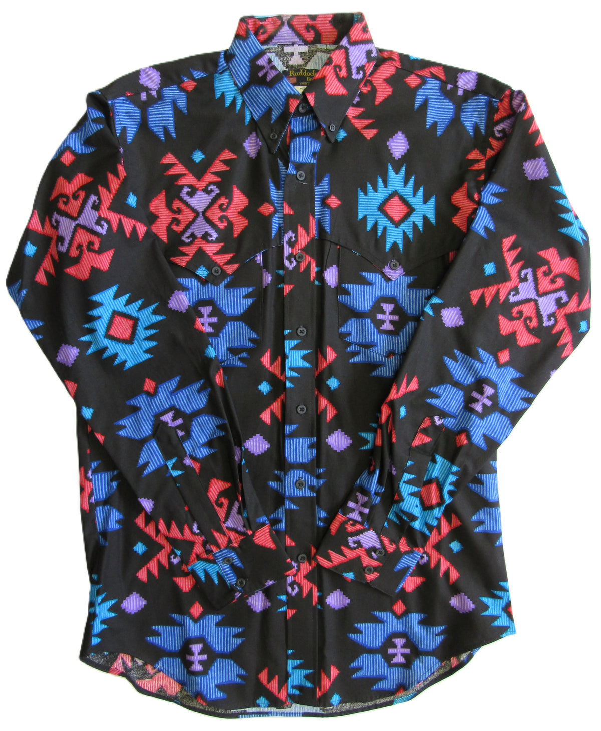 Ruddock Bros. - Retro 90's Cape Yoke Print Shirts - Pick your style - Long Sleeve
