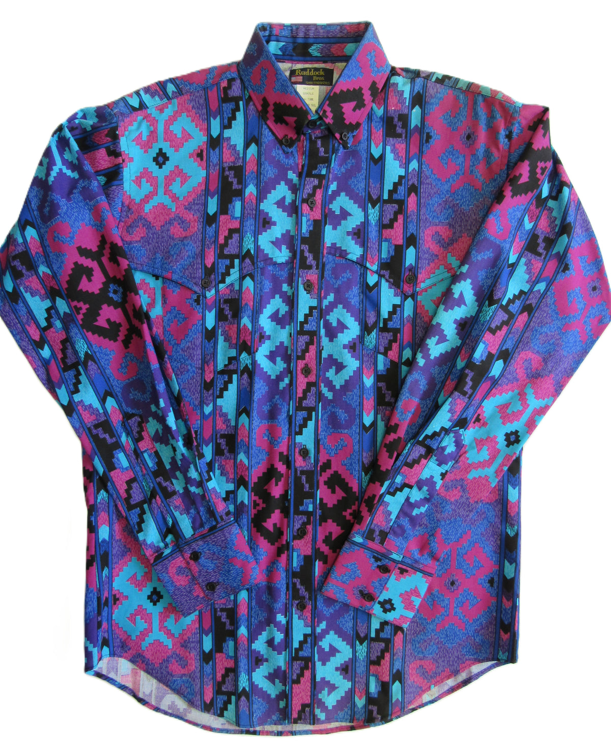 Ruddock Bros. - Retro 90's Cape Yoke Print Shirts - Pick your style - Long Sleeve