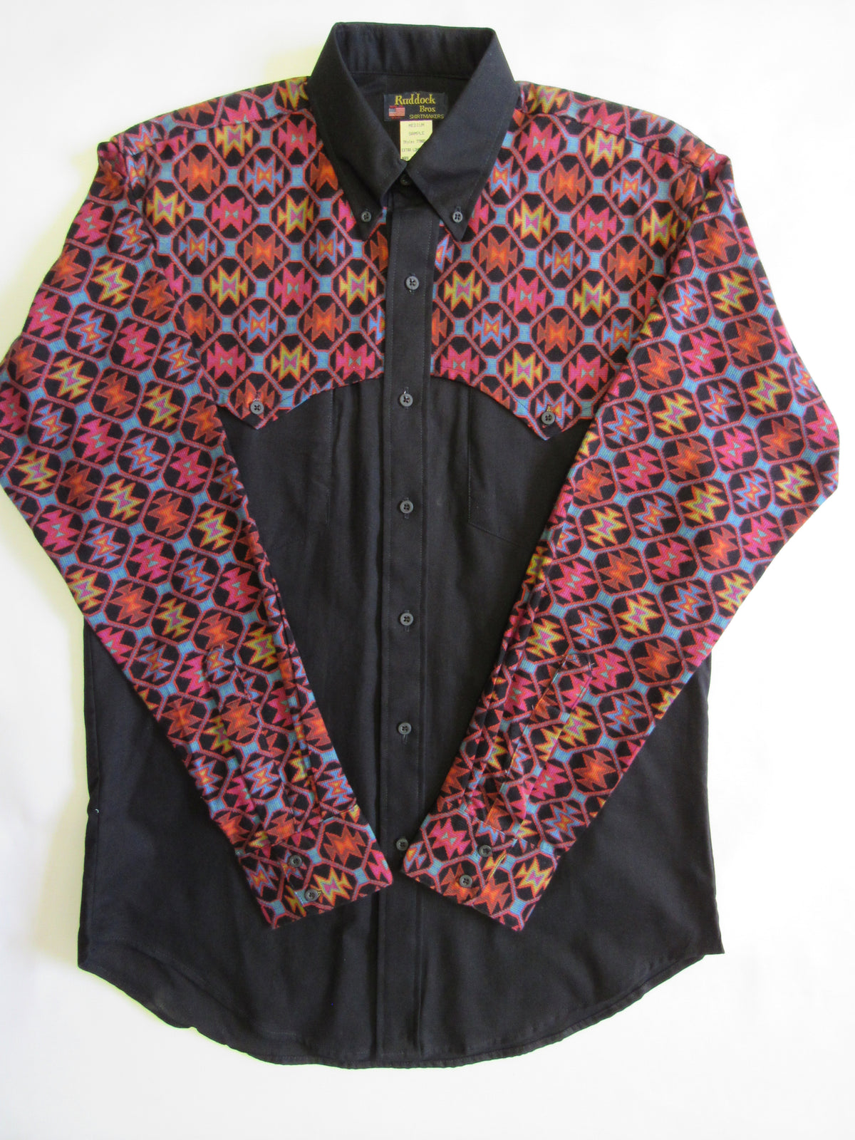 Ruddock Bros. - Retro 90's Cape Yoke Print Shirts - Pick your style - Long Sleeve