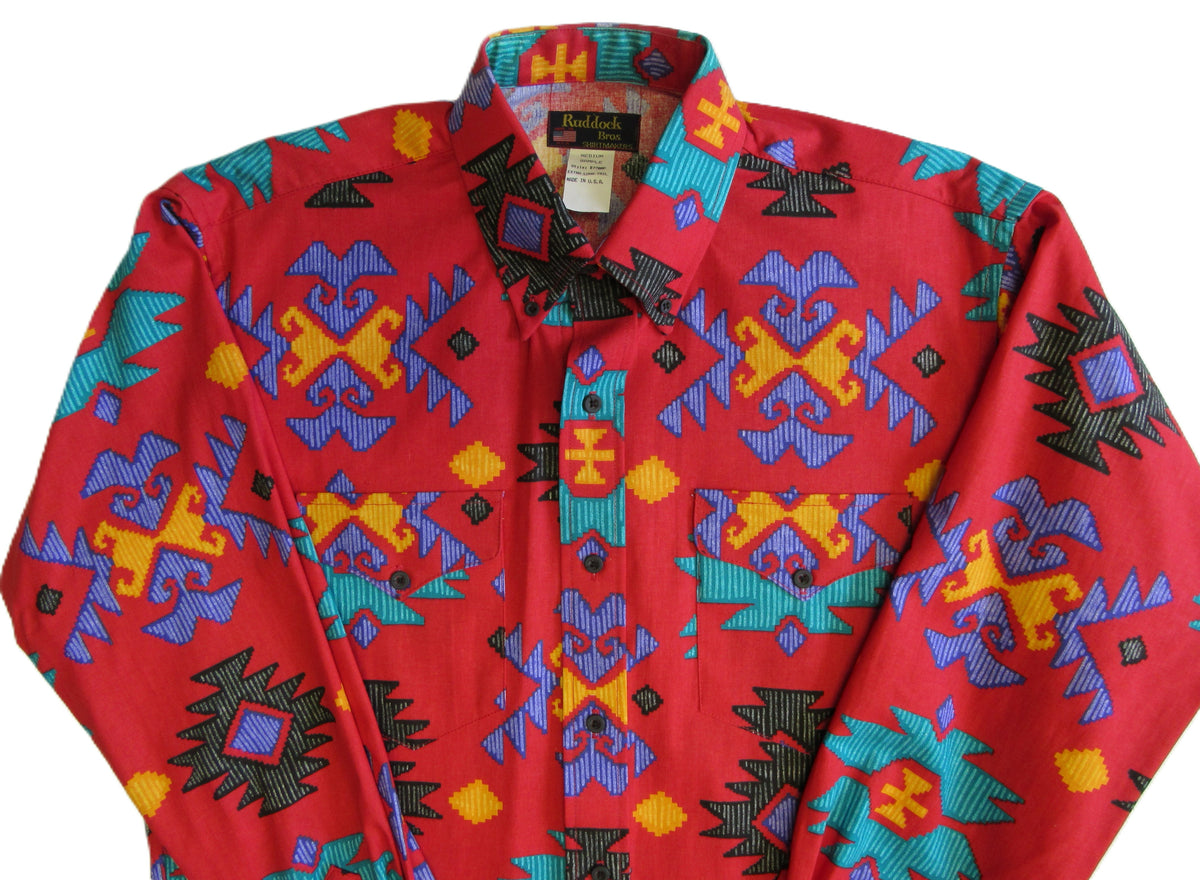Ruddock Bros. - Retro 90's Print Shirts - Pick your style - Long Sleeve