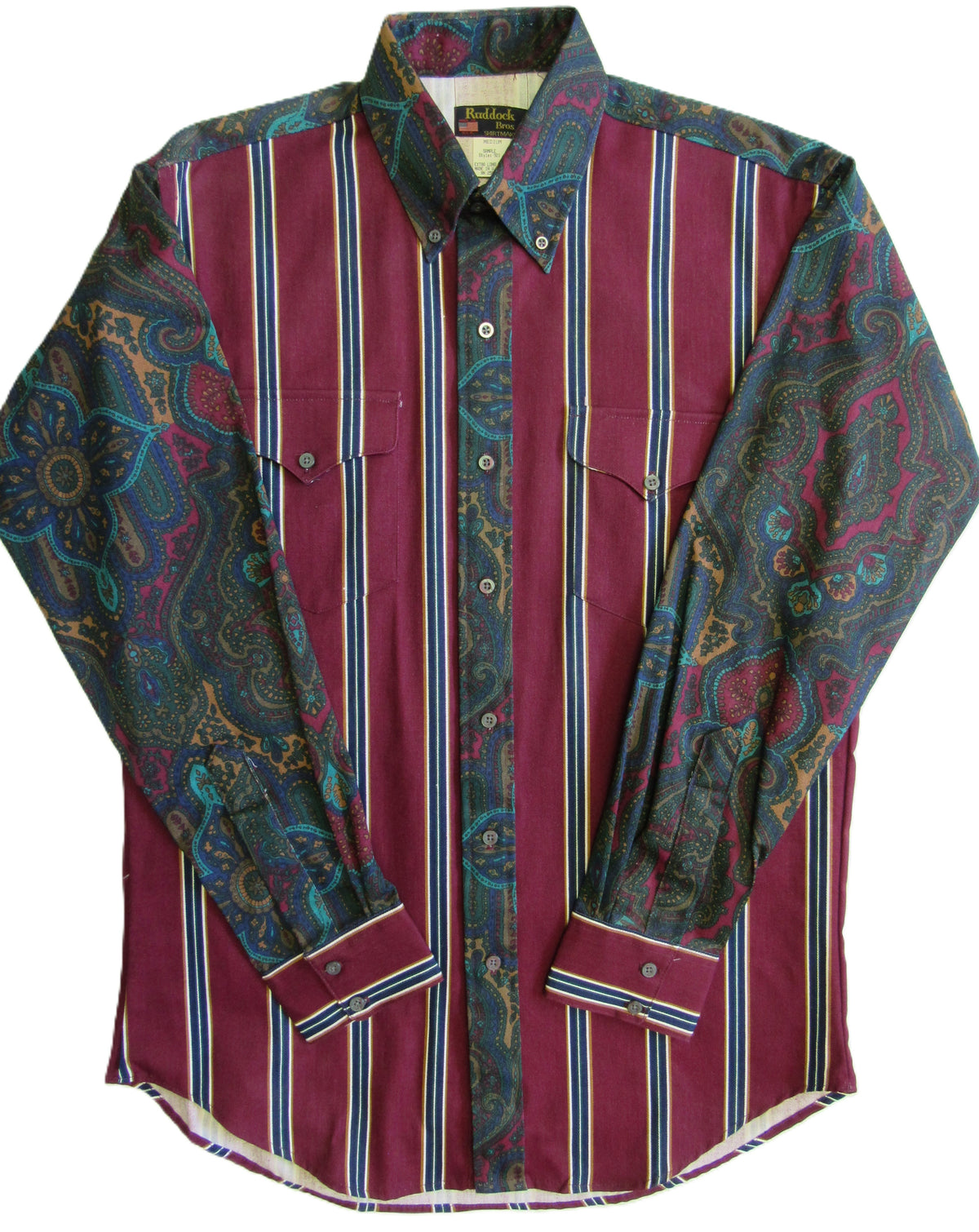 Ruddock Bros. - Retro 90's Print Shirts - Pick your style - Long Sleeve