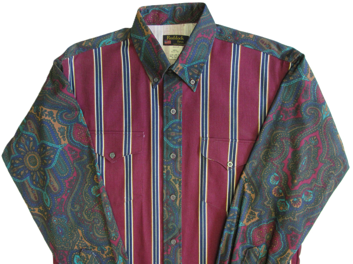 Ruddock Bros. - Retro 90's Print Shirts - Pick your style - Long Sleeve