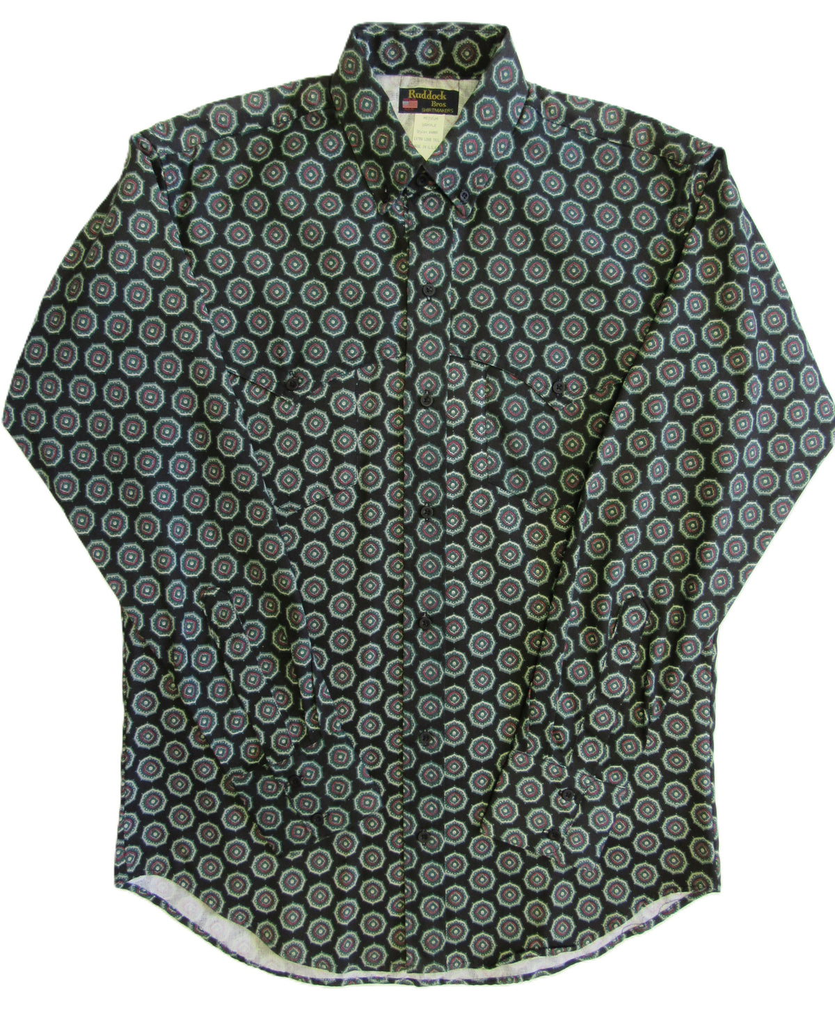 Ruddock Bros. - Retro 90's Cape Yoke Print Shirts - Pick your style - Long Sleeve