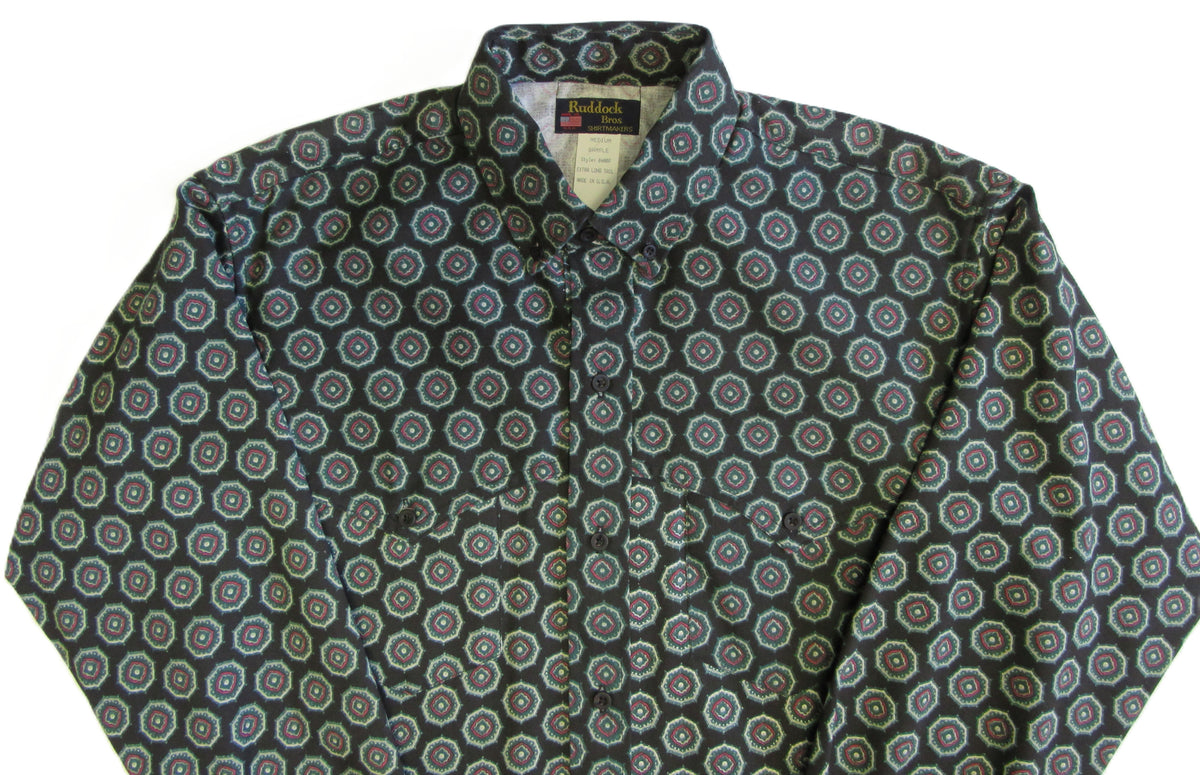 Ruddock Bros. - Retro 90's Cape Yoke Print Shirts - Pick your style - Long Sleeve