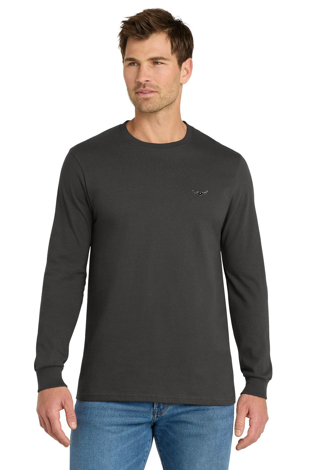 Flying R Ranchwear - Long Sleeve T-shirt in 7 colors - No Pocket - Made in USA