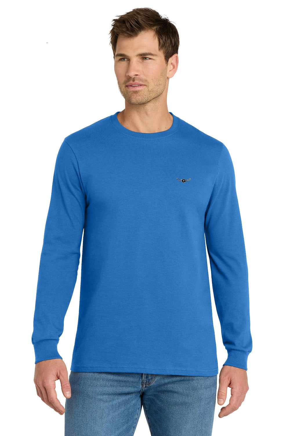 Flying R Ranchwear - Long Sleeve T-shirt in 7 colors - No Pocket - Made in USA