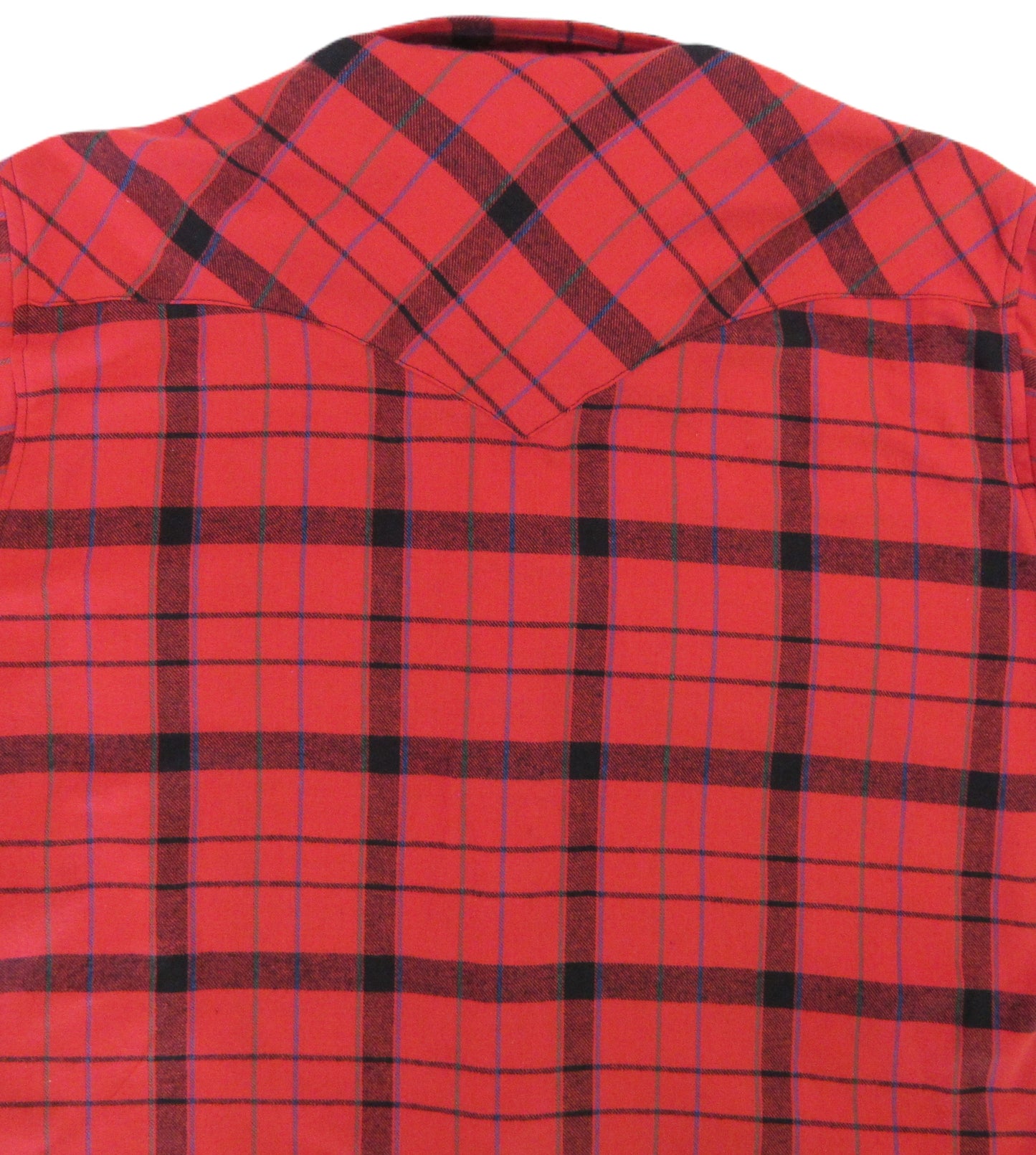 Flying R Ranchwear - Desert Canyon Plaid Flannel - Big Red Plaid