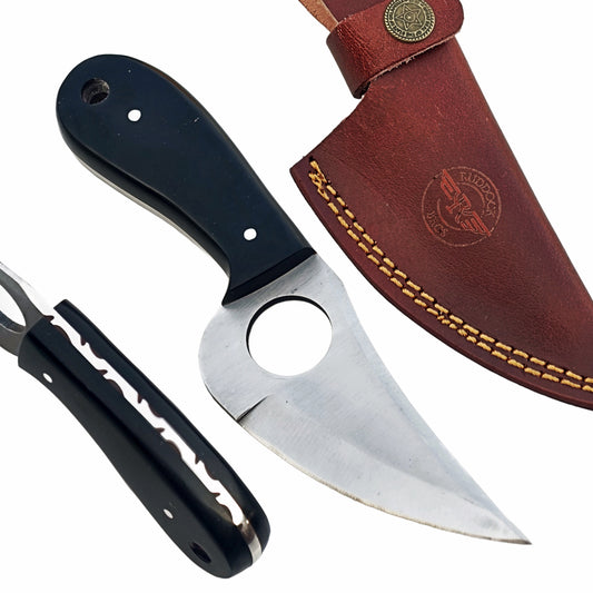 Ruddock Bros - Mule Skinner Knife - Fixed Blade - Stainless Steel