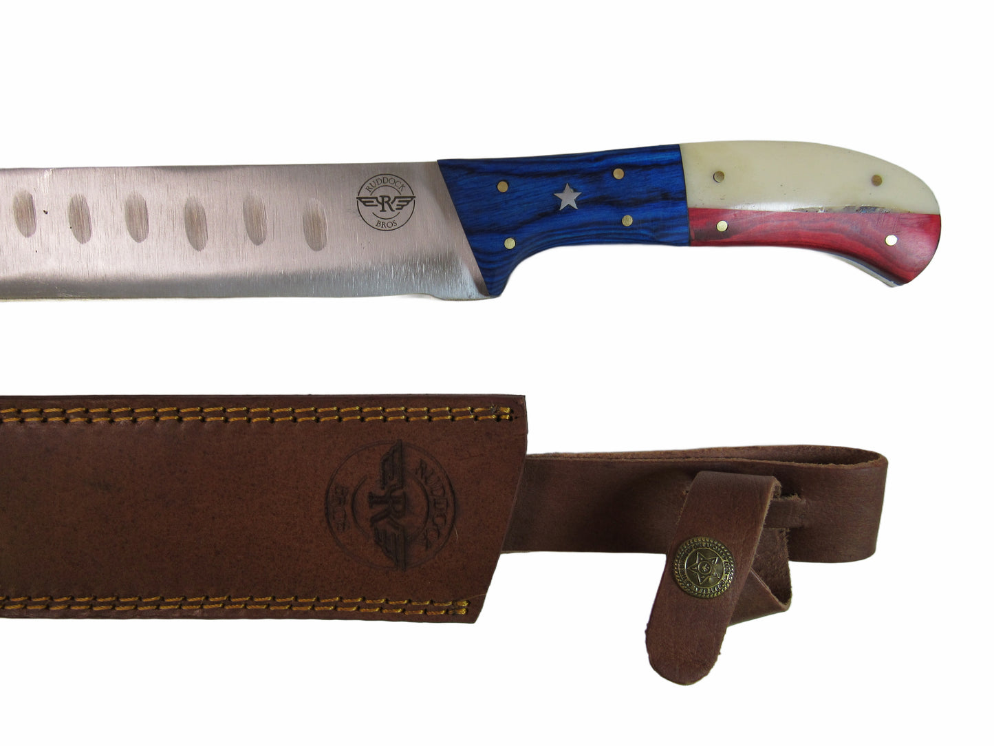 Ruddock Bros - Lone Star Brisket Knife - Stainless Steel - 18" Overall Length