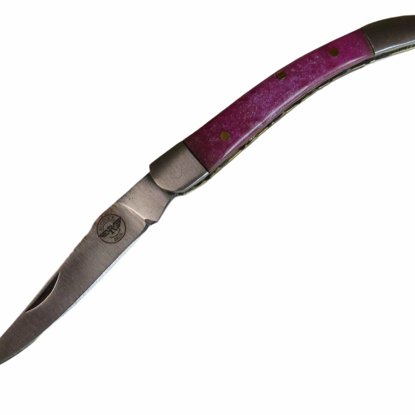 Ruddock Bros - Magenta Slim - Folding Pocket Knife - Stainless Steel