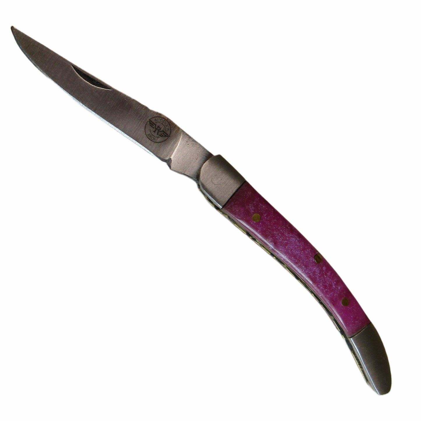 Ruddock Bros - Magenta Slim - Folding Pocket Knife - Stainless Steel