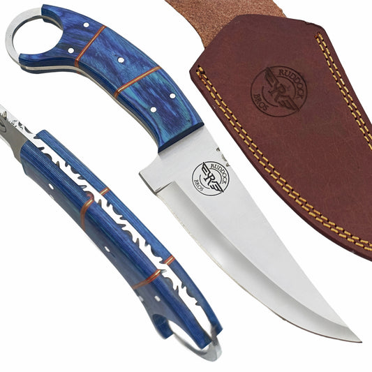 Ruddock Bros - The Mustang - Ring Handle Utility Knife - Stainless Steel